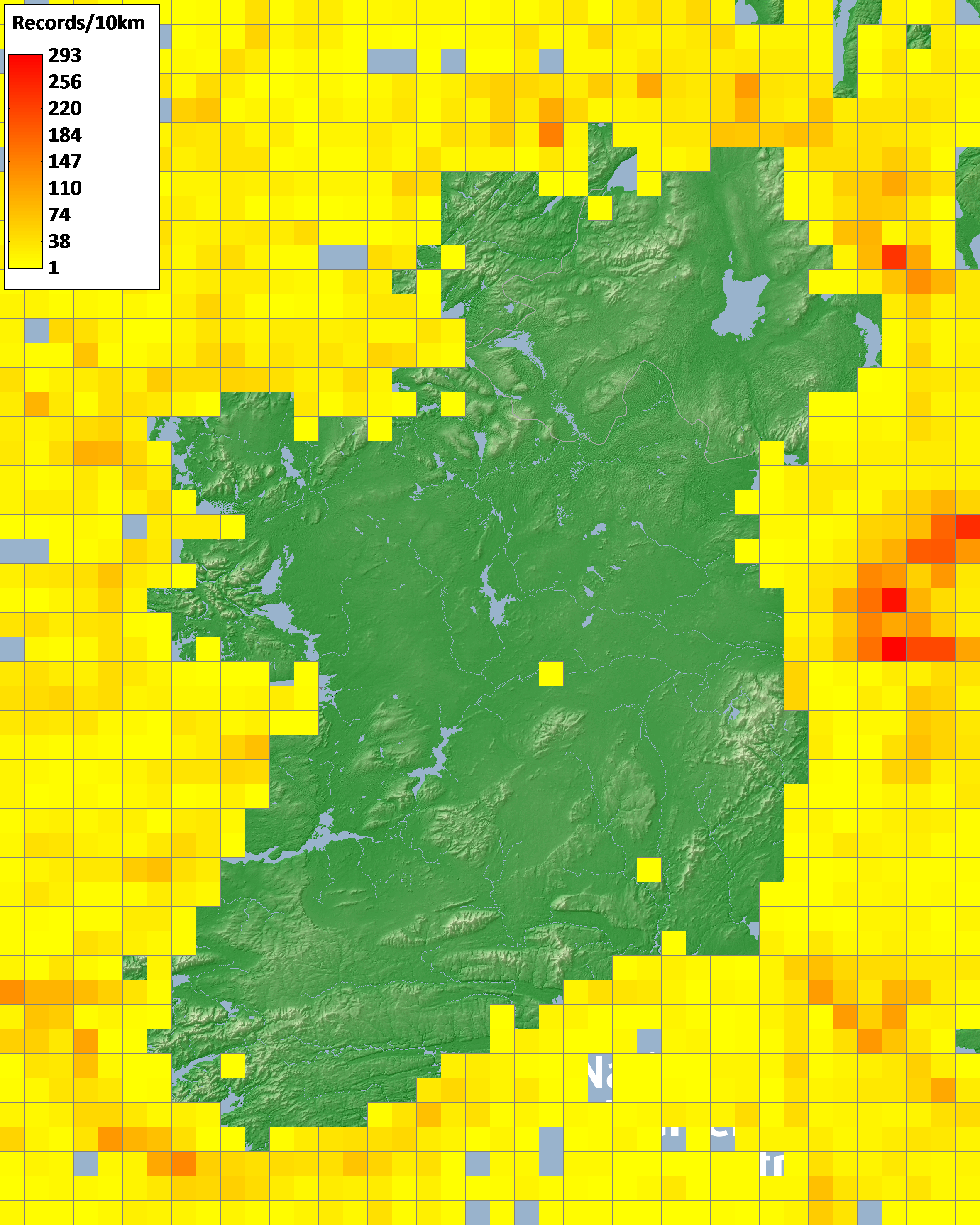 northern fulmar map